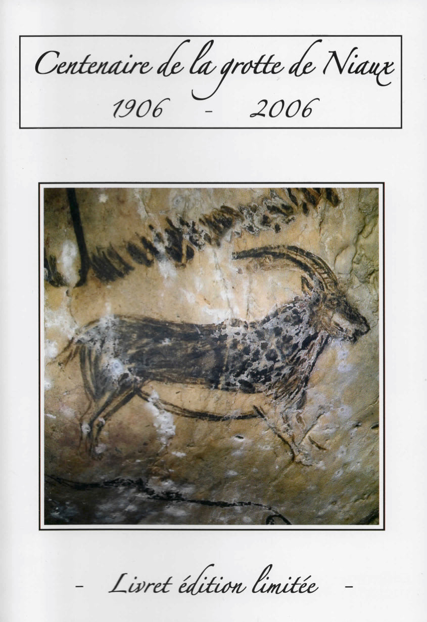 Livret du centenaire de la grotte de Niaux